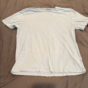 American Eagle Outfitters Light Gray Short Sleeve Tee